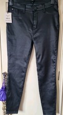 Jeans Black High Shine River