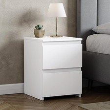 Denver Large 2 Drawer Bedside