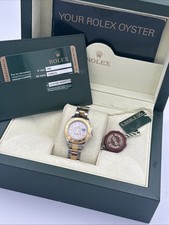 LADIES ROLEX YACHTMASTER Watch - 29mm - 169623  - Steel & Gold - Box & Papers