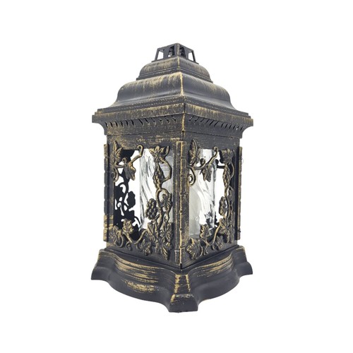 Grave lantern with - , oil