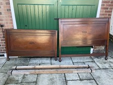 Antique Mahogany Double Bed