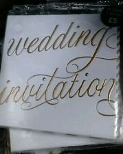 M&S - White & Gold Wedding