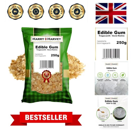Edible gum tragacanth - gum, 250g