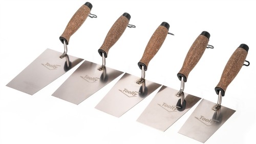 Trapezoidal bucket trowel - trapezoidal,