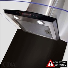 CDA Black Curved Kitchen