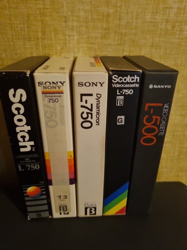 Betamax cases only tapes - 5,