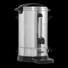 Sealey Baridi Hot Water Boiler, Tea Urn, 20L Capacity, Stainless Steel