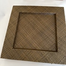 Crate Barrel 4 Square Woven