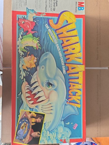 Vintage 1988 shark attack - shark,