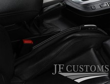 WHITE STITCH LEATHER 2X CAR