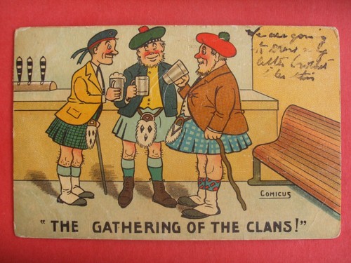 Old comicus comic scots pub - comic,