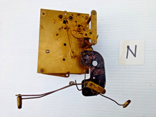 Vintage Hamburg American Clock Co. 8 day Strike clock movement, ref.N, POST FREE