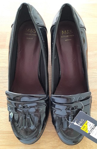 Lovely ladies patent black - ladies,