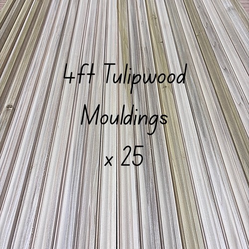 Planed tulipwood mouldings - tulipwood, mouldings-