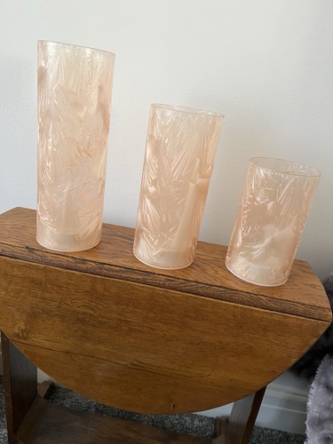 Glass light pillars - up,