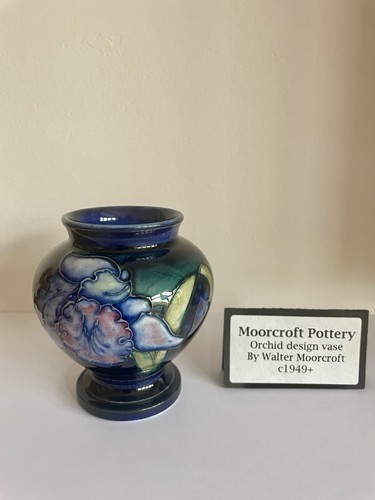 Walter moorcroft c1949 orchid - moorcroft, c1949+