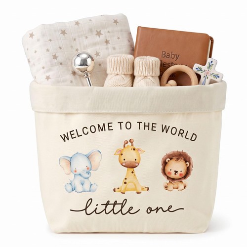 Empty newborn baby hamper - newborn,