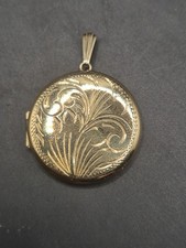 Vintage Rolled Gold Engraved