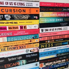 5 x Young Adult YA Novels books bundle Of Different Books for age 14+ Teenage