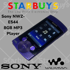 SONY WALKMAN NWZ-S544 8GB MP3 - USB Digital Music Media Player FM RADIO - Violet