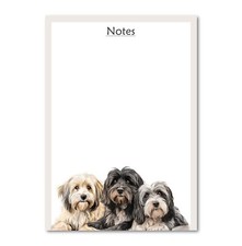 Tibetan Terrier Dog To Do List Notepad - A6 x 100 Sheets