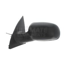 Vauxhall Corsa C Hatchback 2000-2006 Cable Wing Door Mirror Black Passenger Side