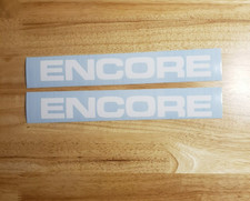 encore zero turn mower decal