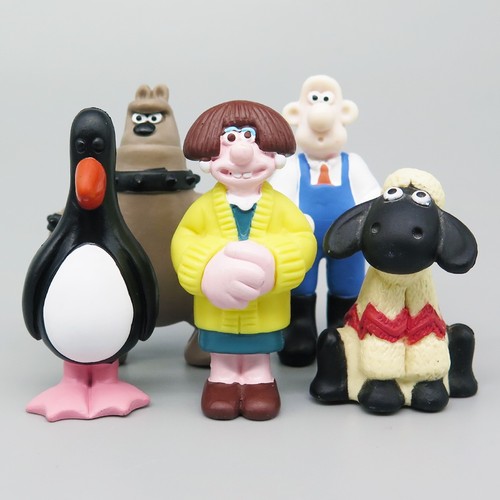 Wallace gromit mini figures - wallace,