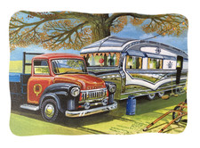 Gypsy caravan magnet - caravan,