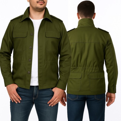 Mens army jacket cotton - army,