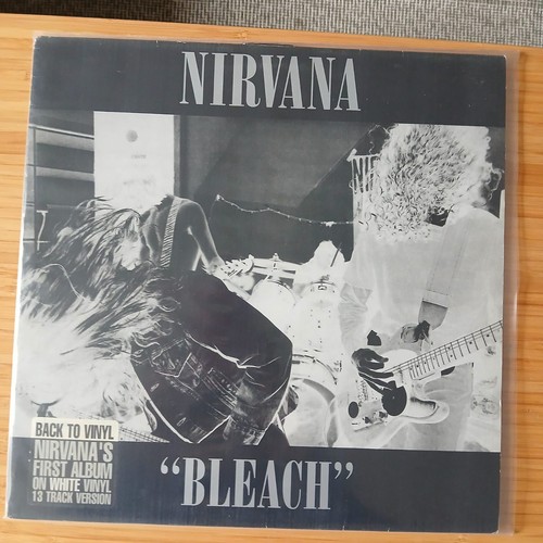 Nirvana bleach white vinyl - nirvana,
