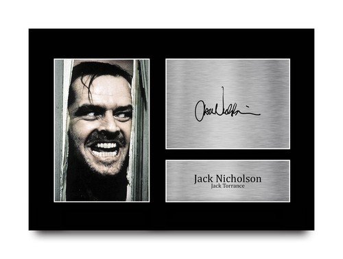 Jack nicholson signed - nicholson,