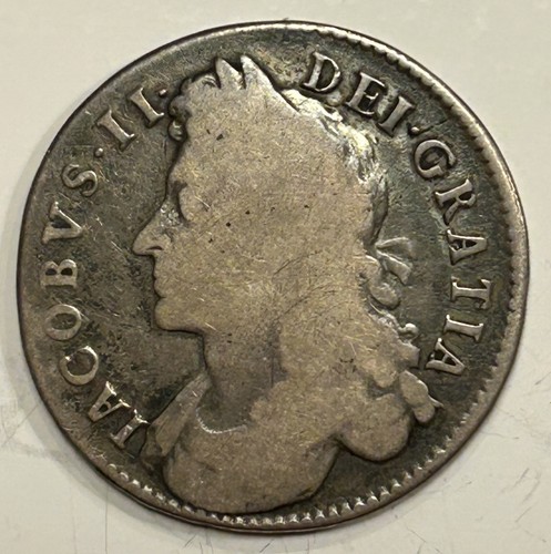 1685 james silver - james, ii