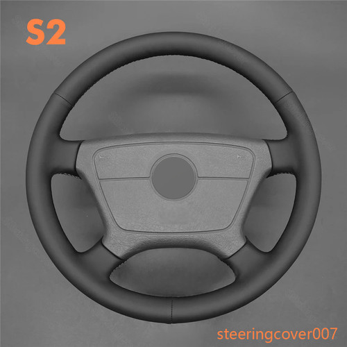 Genuine leather steering wheel - genuine,