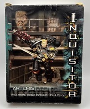 Artemis Space Marine 54mm Inquisitor Warhammer 40k Metal with box