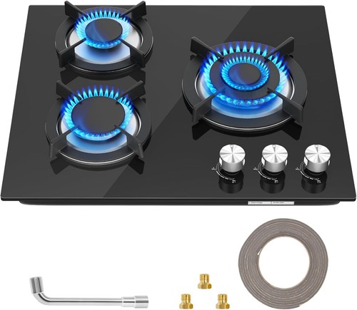Gas hob burners - burners, built