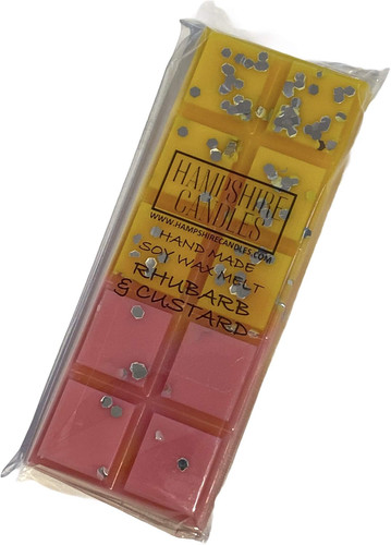 Rhubarb and custard wax melts - and,