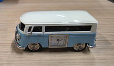 VW Camper Metal Clock By