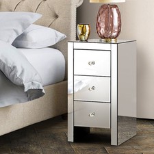 Mirrored Bedroom Night Stand