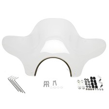 Large Universal Clear Touring Windshield for Harley & Cruiser Style Motorcycles