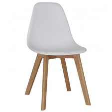 White Chairs Dining Kitchen