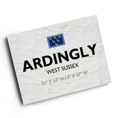 Print ardingly west - a4,