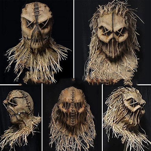 Halloween scary scarecrow - scarecrow, full