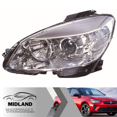 Mercedes class headlight - c,