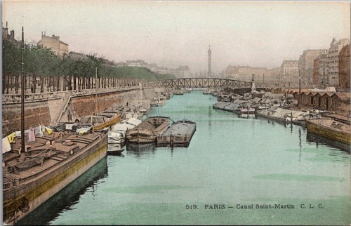 Paris canal saint - paris,
