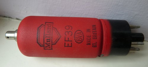Ef39 mullard red - ef39,