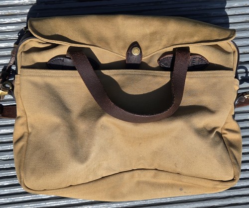 Filson rugged twill briefcase - rugged,