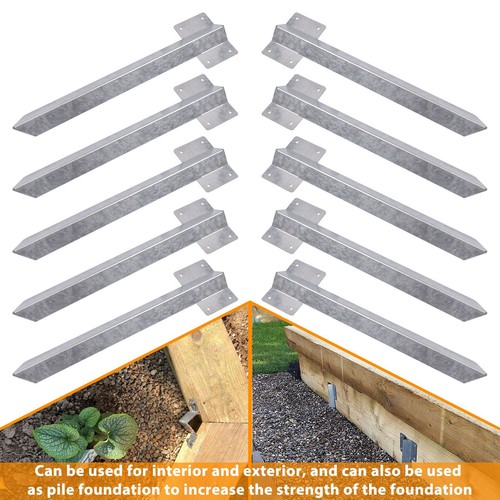 Railway sleeper brackets - 10,