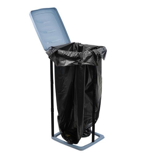 Rubbish bin bag holder - rubbish,