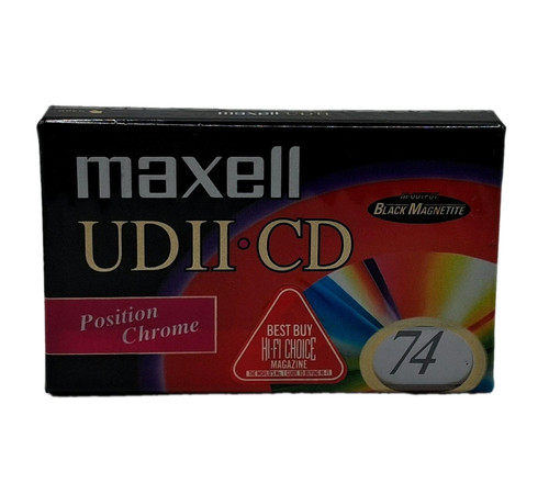 Maxell udii74 type chrome - ii,